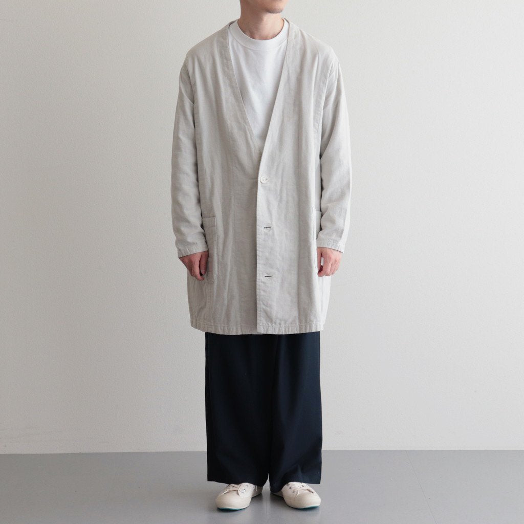 伊勢木綿のコート #L.GRAY