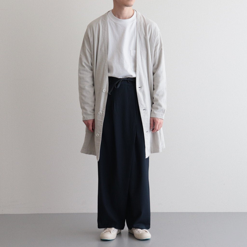 伊勢木綿のコート #L.GRAY