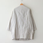 伊勢木綿のコート #L.GRAY