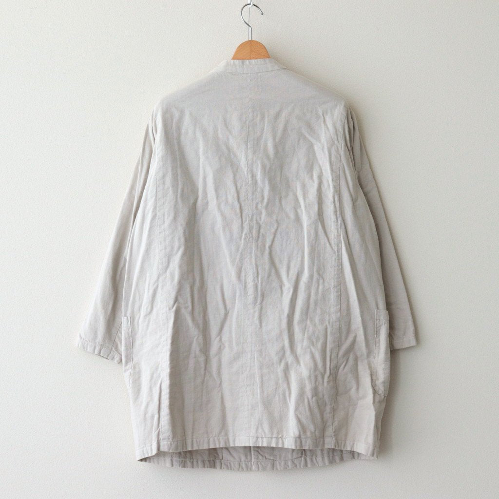 伊勢木綿のコート #L.GRAY