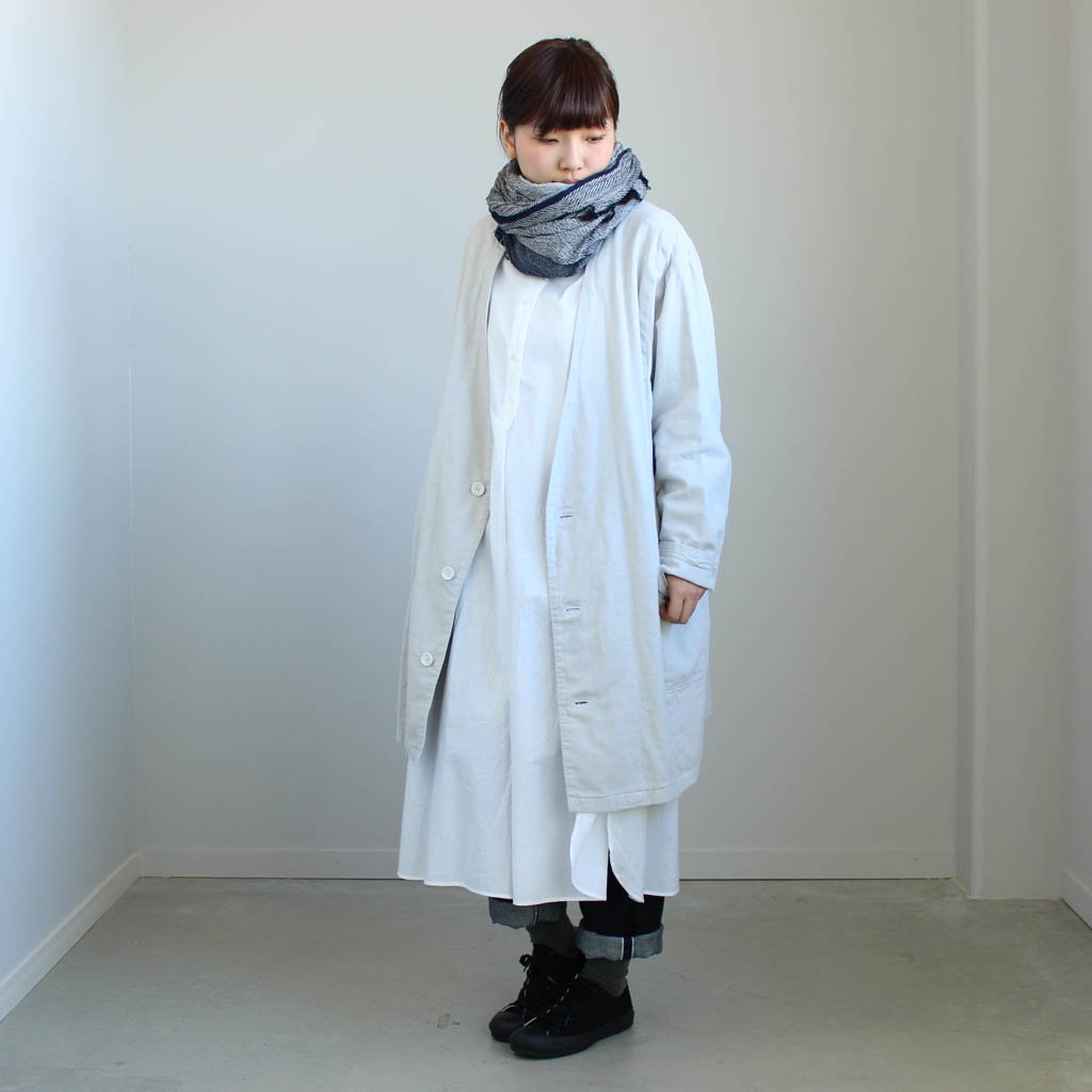 伊勢木綿のコート #L.GRAY