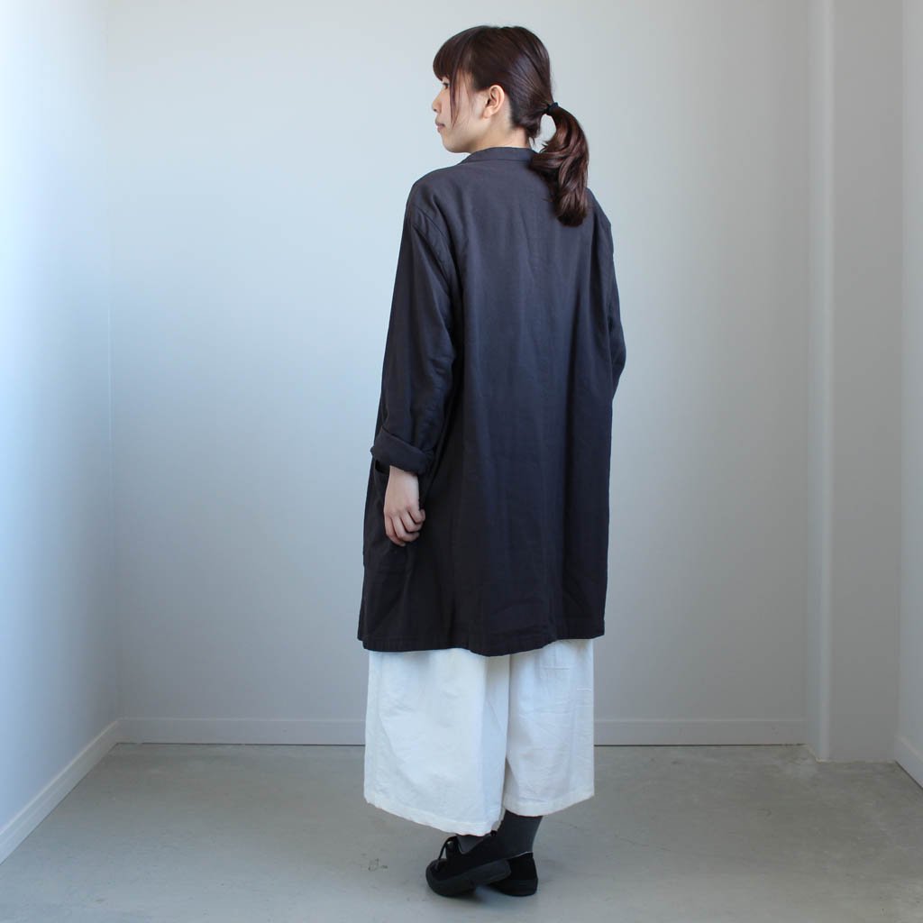 伊勢木綿のコート #C.GRAY