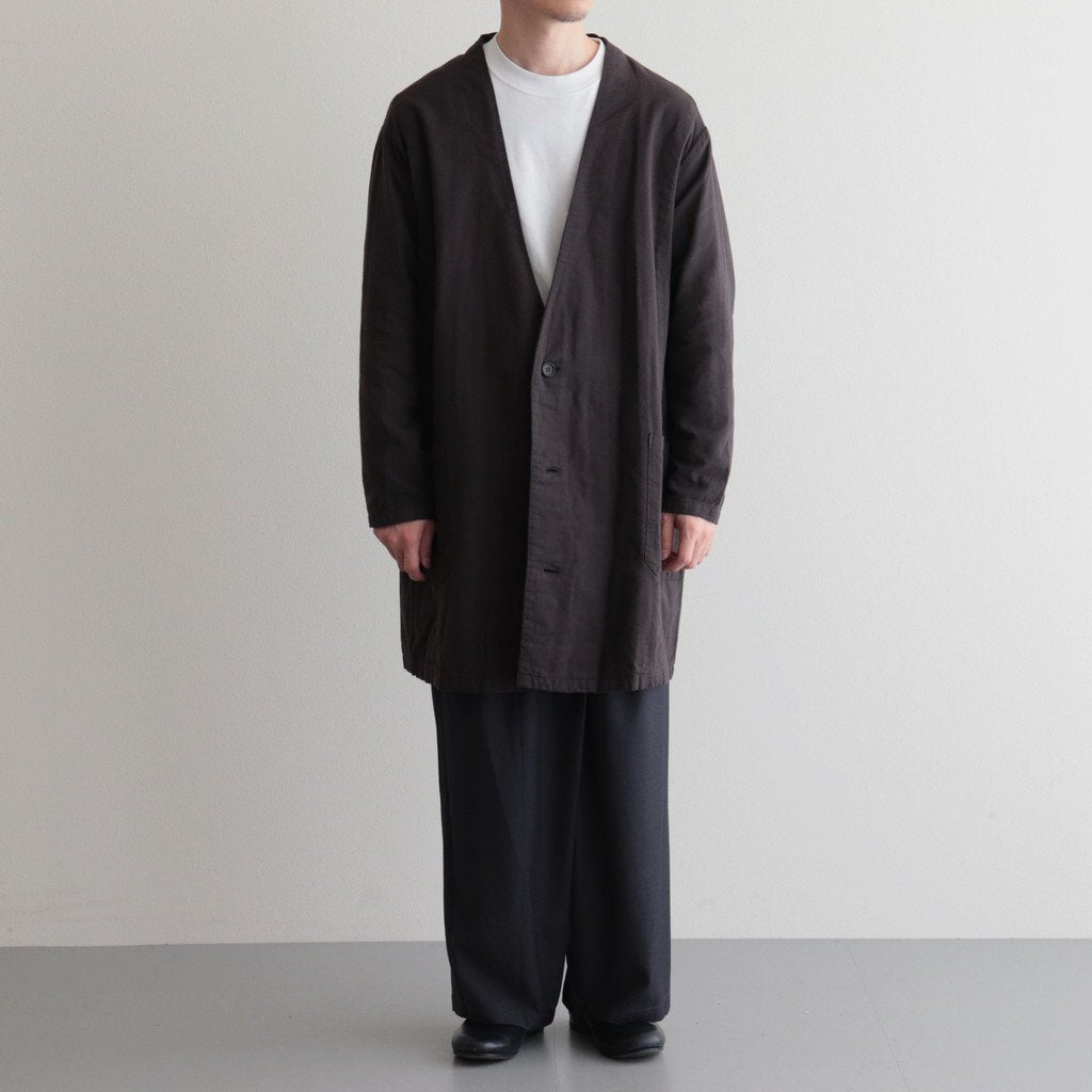 伊勢木綿のコート #C.GRAY