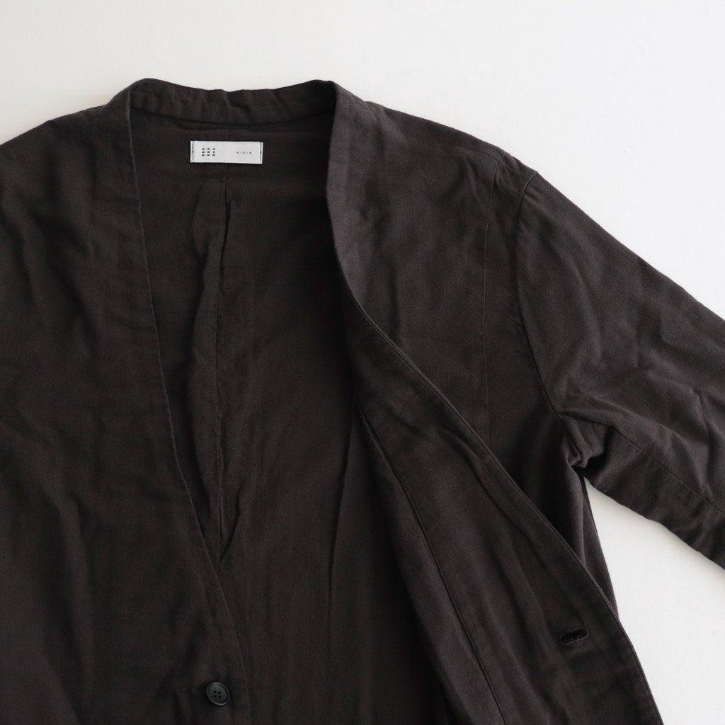 伊勢木綿のコート #C.GRAY