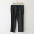Slim easy pants with Iga braided cord #C.GRAY