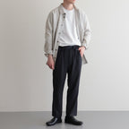 伊賀組紐のスリムイージーパンツ #C.GRAY