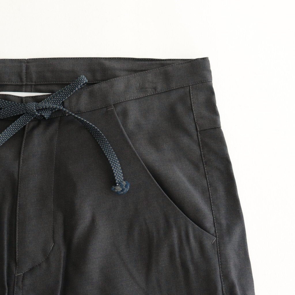 伊賀組紐のスリムイージーパンツ #C.GRAY