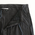 伊賀組紐のスリムイージーパンツ #C.GRAY