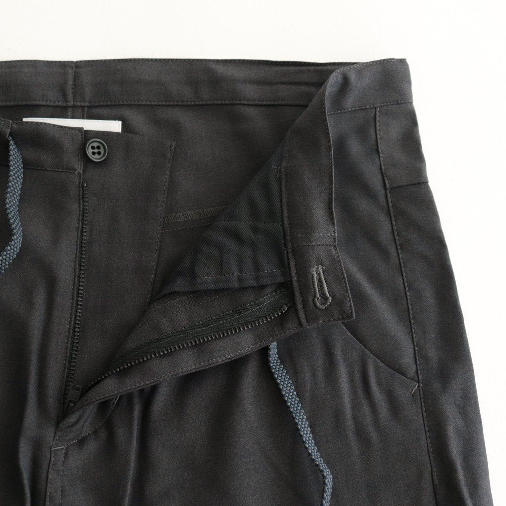 伊賀組紐のスリムイージーパンツ #C.GRAY