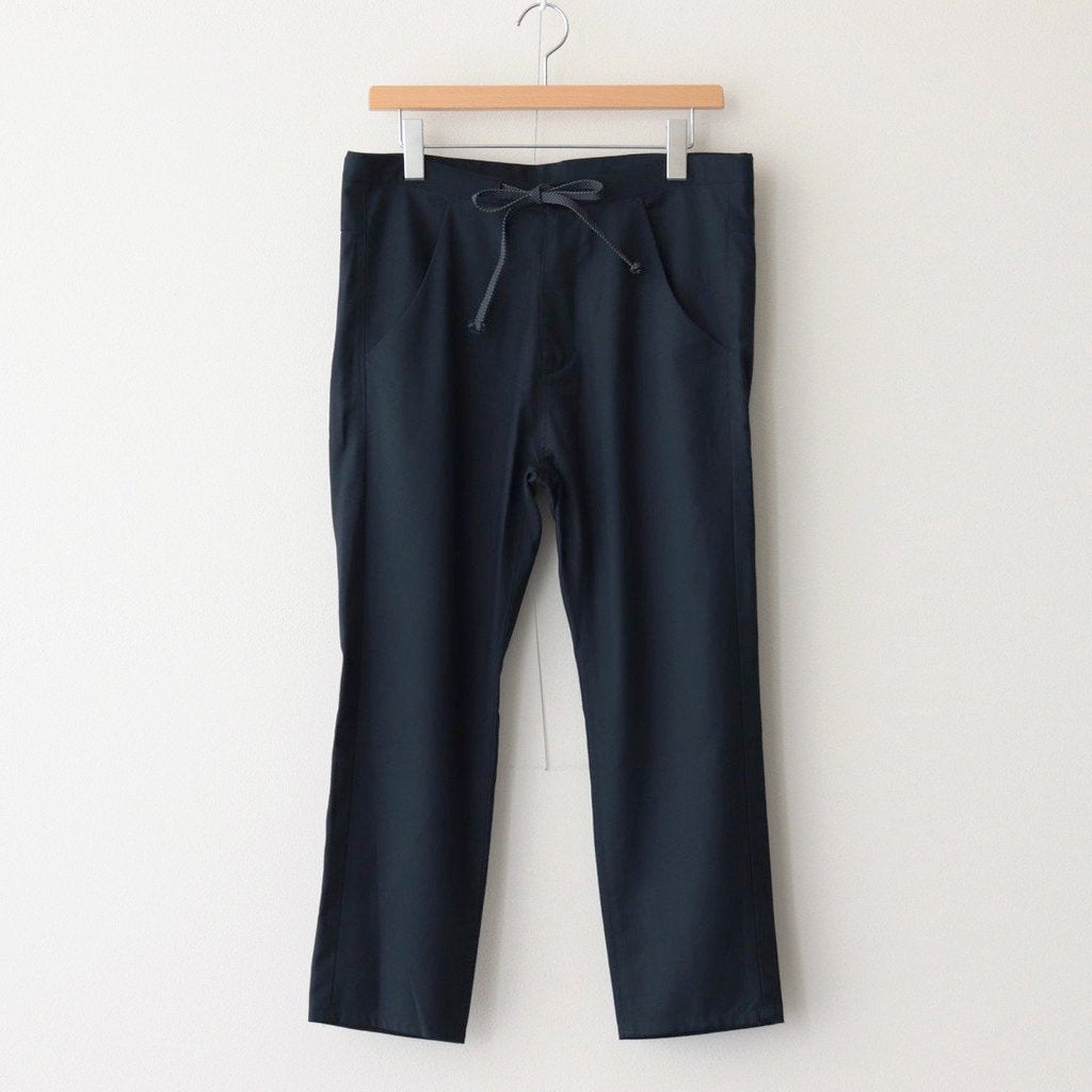 伊賀組紐のスリムイージーパンツ #NAVY