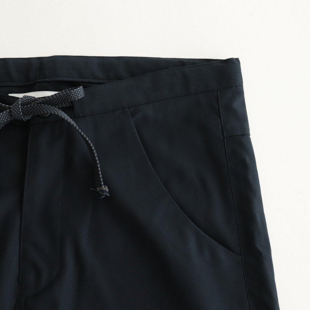 伊賀組紐のスリムイージーパンツ #NAVY