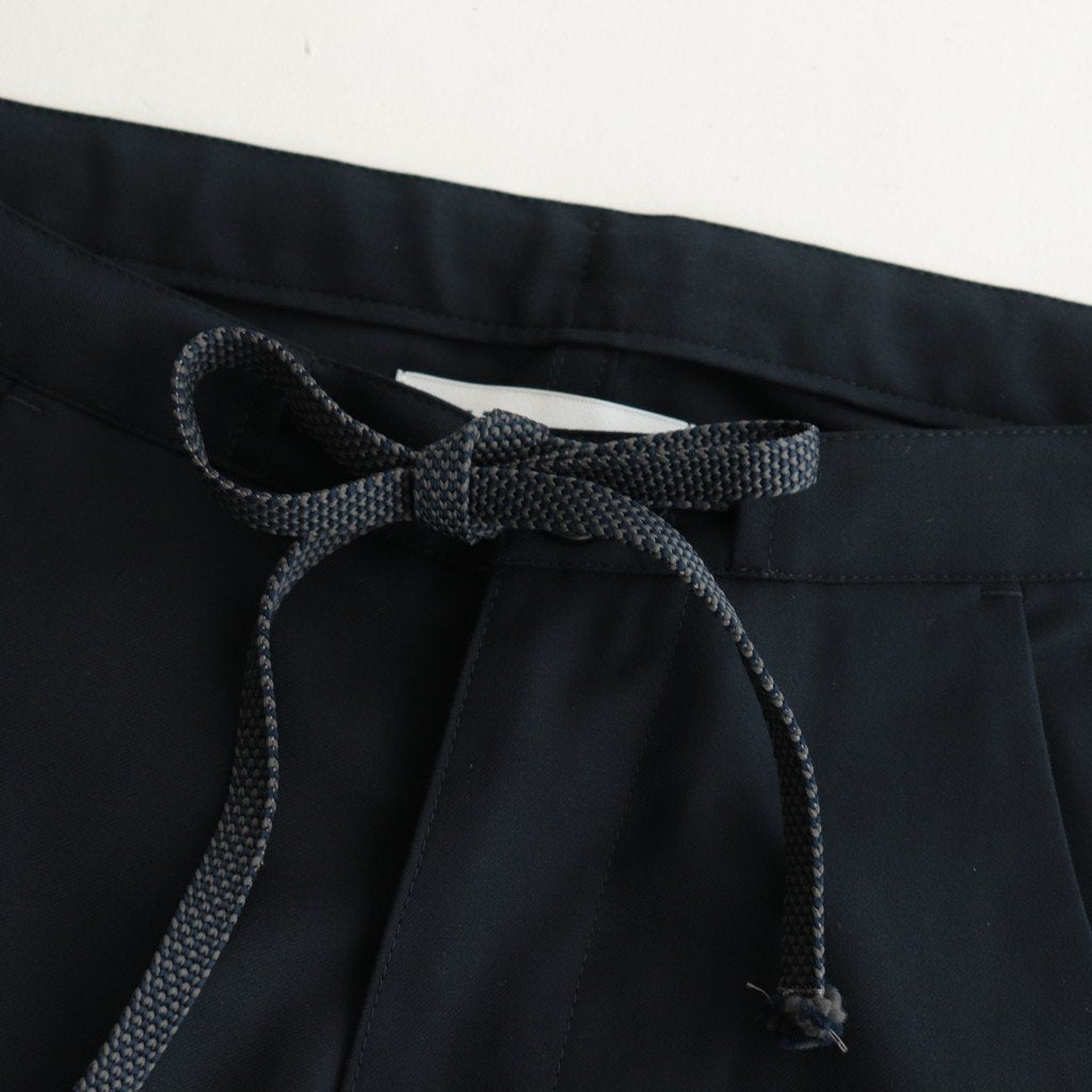 伊賀組紐のスリムイージーパンツ #NAVY