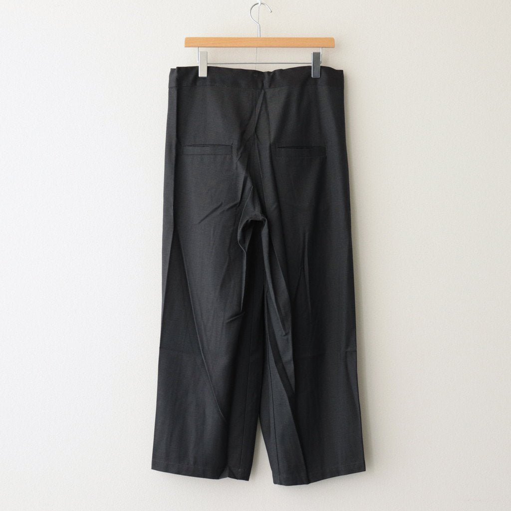 伊賀組紐のワイドイージーパンツ #C.GRAY