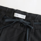 伊賀組紐のワイドイージーパンツ #C.GRAY