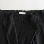 伊賀組紐のワイドイージーパンツ #C.GRAY