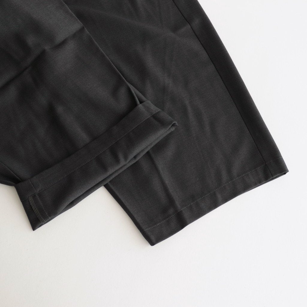 伊賀組紐のワイドイージーパンツ #C.GRAY