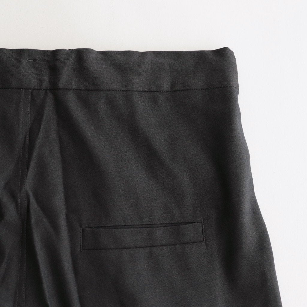 伊賀組紐のワイドイージーパンツ #C.GRAY