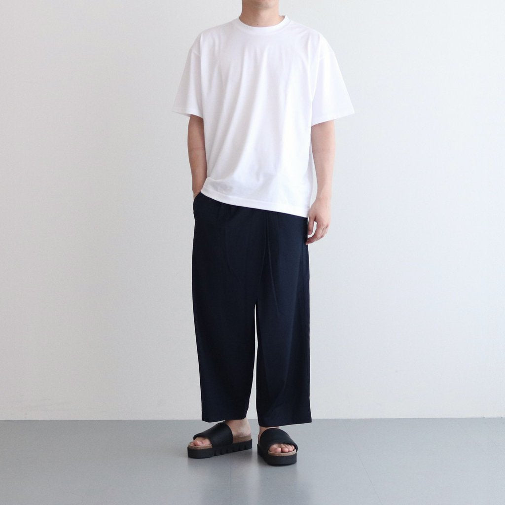 伊賀組紐のワイドイージーパンツ #NAVY