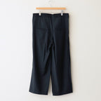 伊賀組紐のワイドイージーパンツ #NAVY