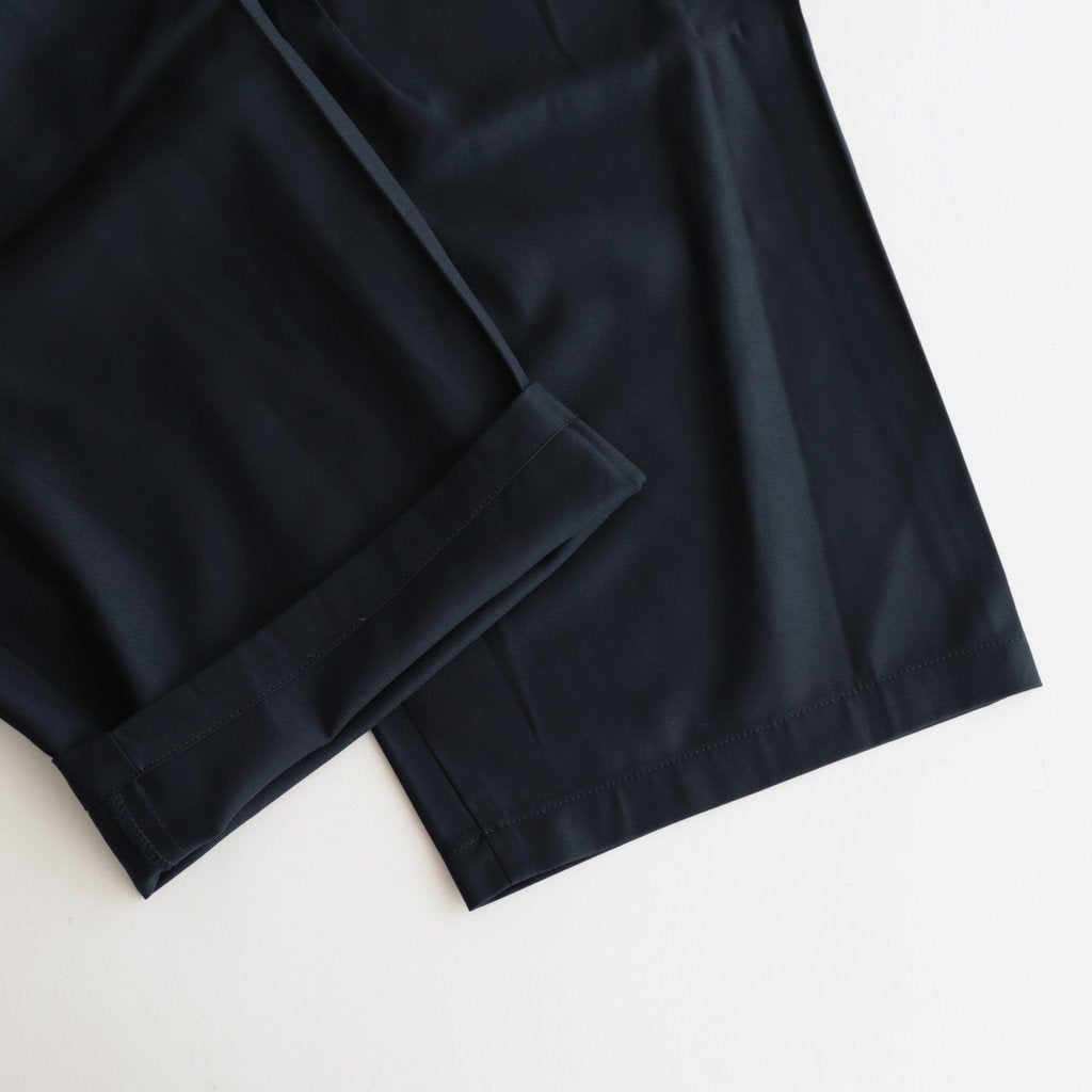 伊賀組紐のワイドイージーパンツ #NAVY