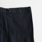 伊賀組紐のワイドイージーパンツ #NAVY