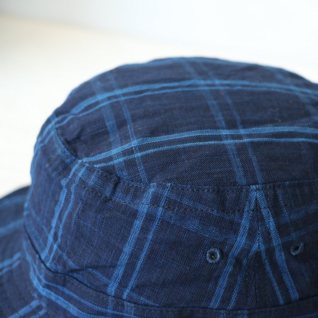 BUCKET HAT - 松阪木綿 #BIG CHECK