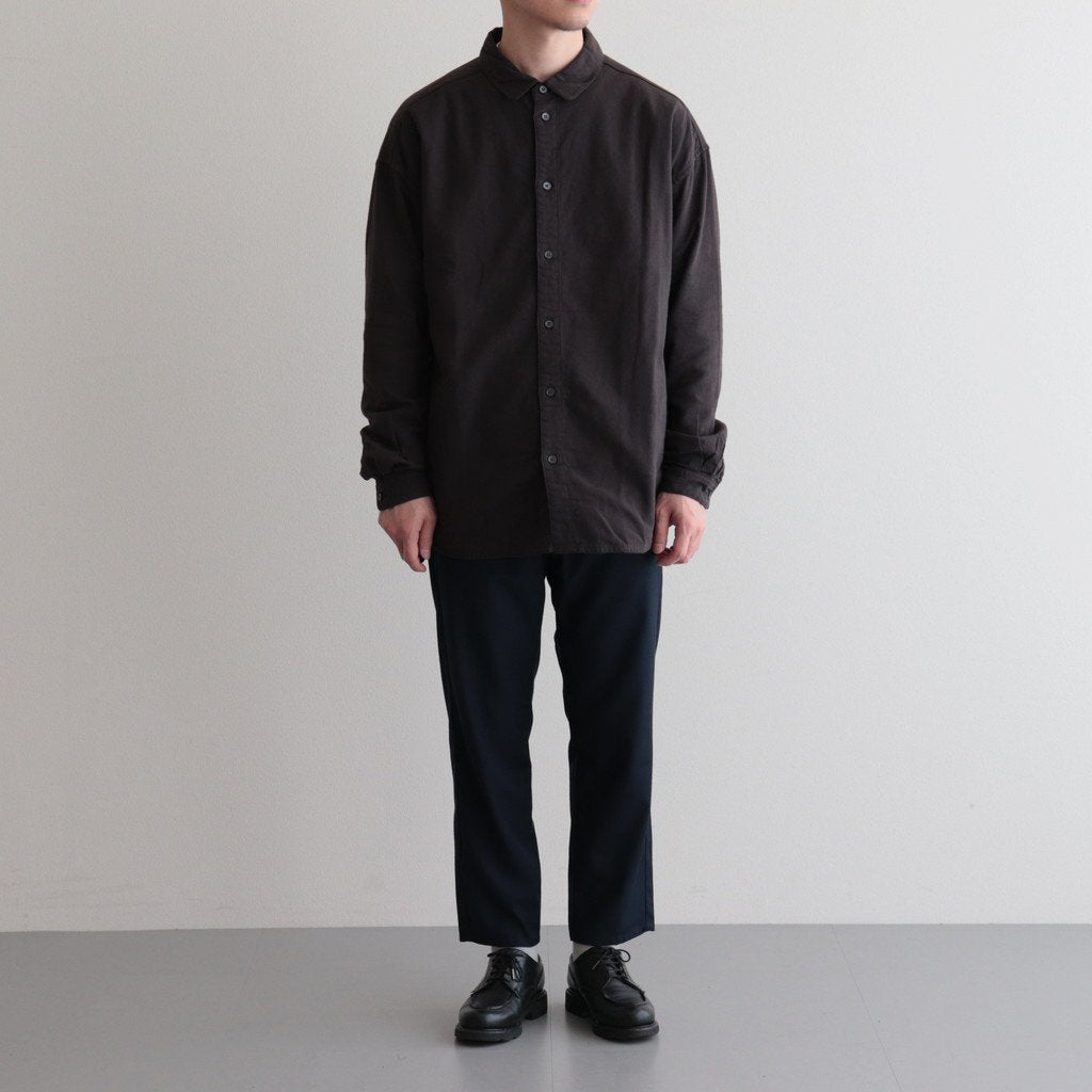 伊勢木綿のシャツ #C.GRAY