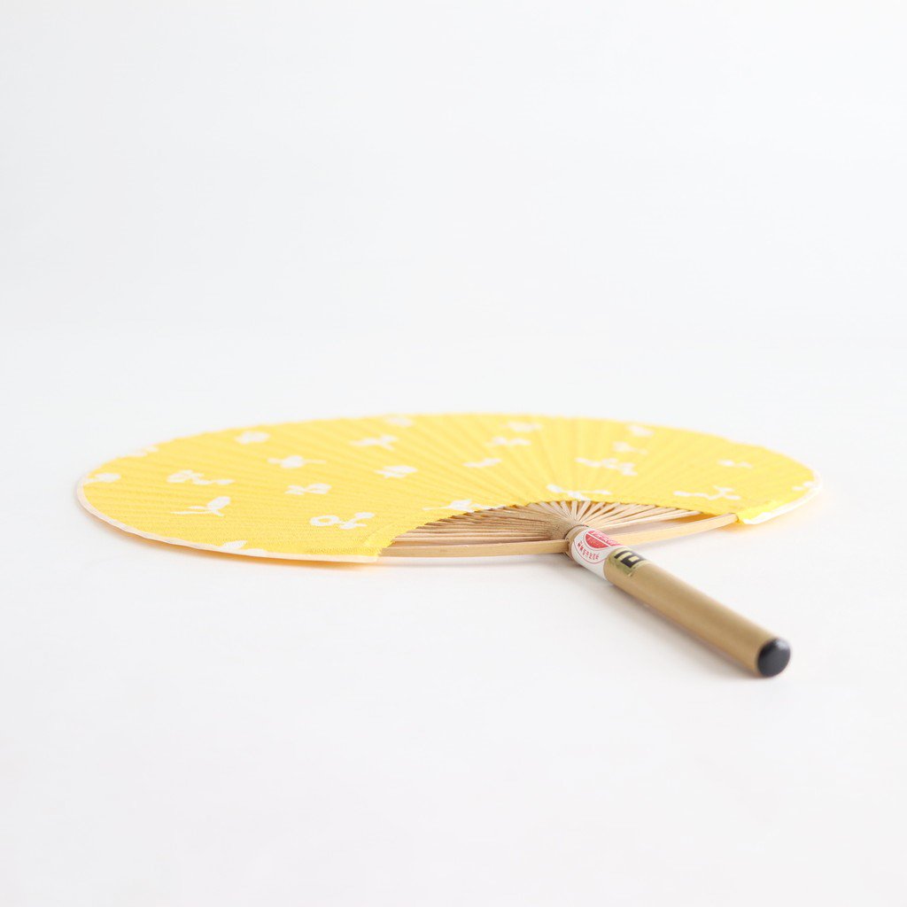 伊勢木綿の日永うちわ 中 #花