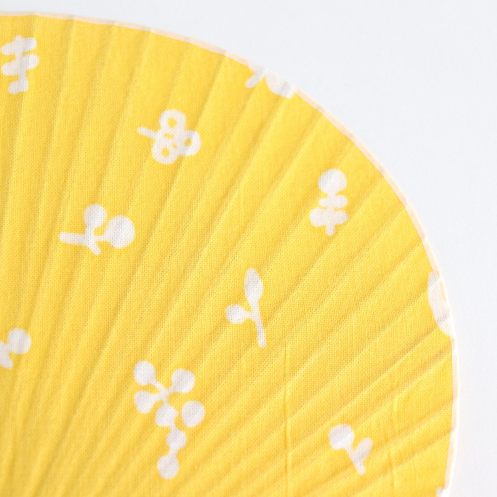 伊勢木綿の日永うちわ 中 #花