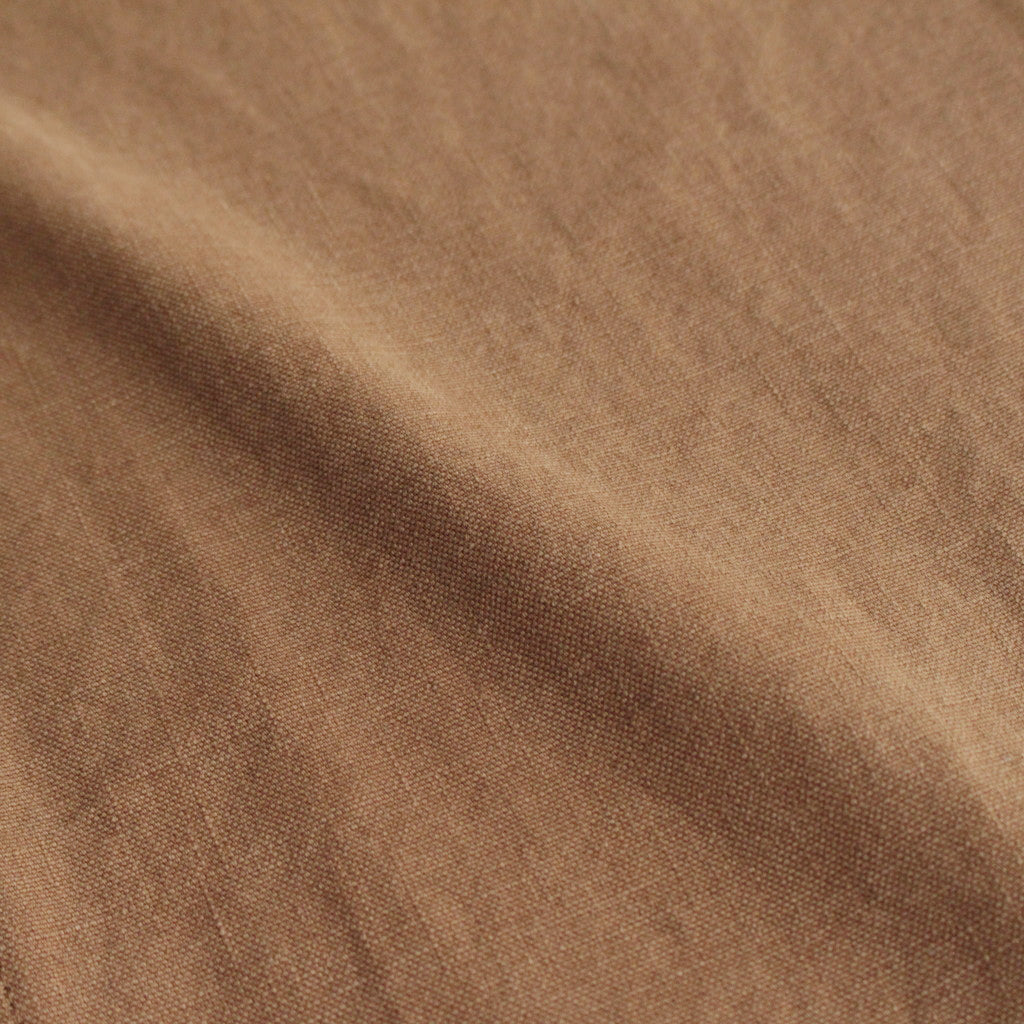 WASHED HEAVY CANVAS PANTS #BROWN [A23AP02MN]