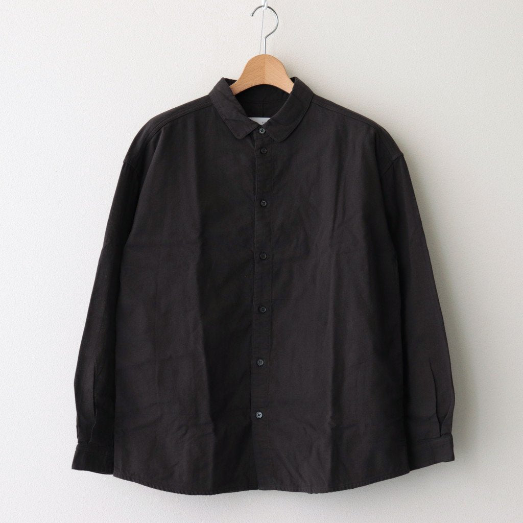 伊勢木綿のシャツ #C.GRAY