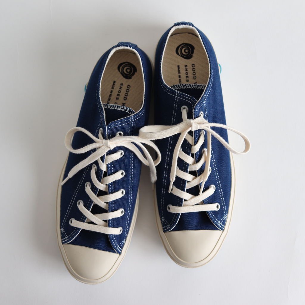 GW SHOES LIKE POTTERY #MID NAVY/NATURAL DYE [S.L.P.01 GW]