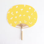 伊勢木綿の日永うちわ 中 #花