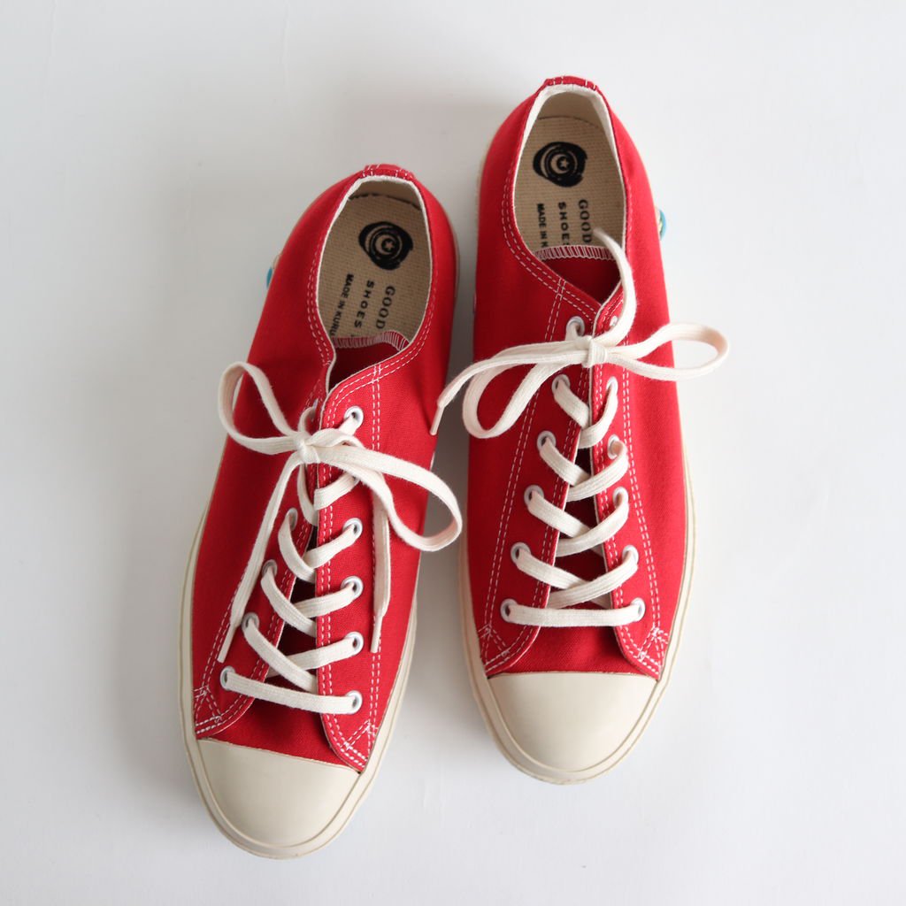 GW SHOES LIKE POTTERY #RED/NATURAL DYE [S.L.P.01 GW]